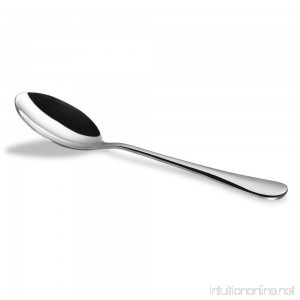 18/8 Stainless steel tea spoon 6 piece set 6.50 Inch flatware cutlery tableware set - B079WRVNP1